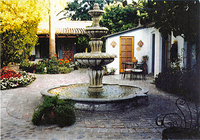 Historic Fountain at El Presidio